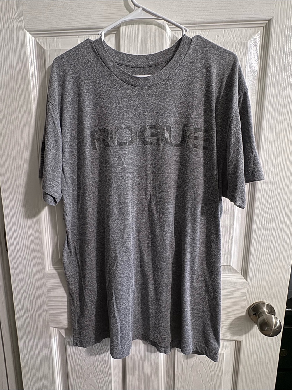 Rogue Men's Dark Heather Gray Logo Tee